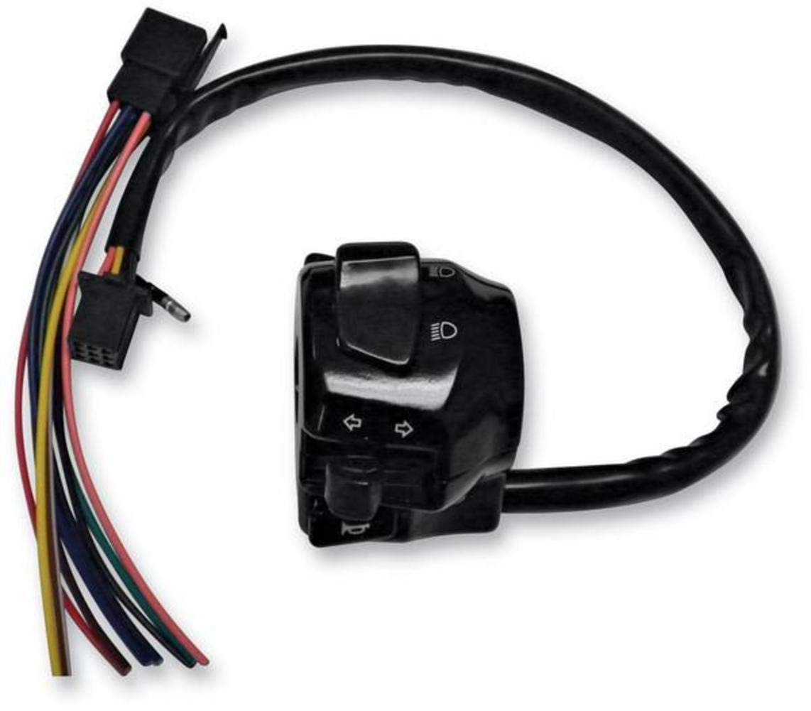 Universal Turn Signal Switch - Black - Compatible with Most Vehicles - High-Quality Replacement for Smooth Signaling - Perfect for Cars, Trucks & Motorcycles