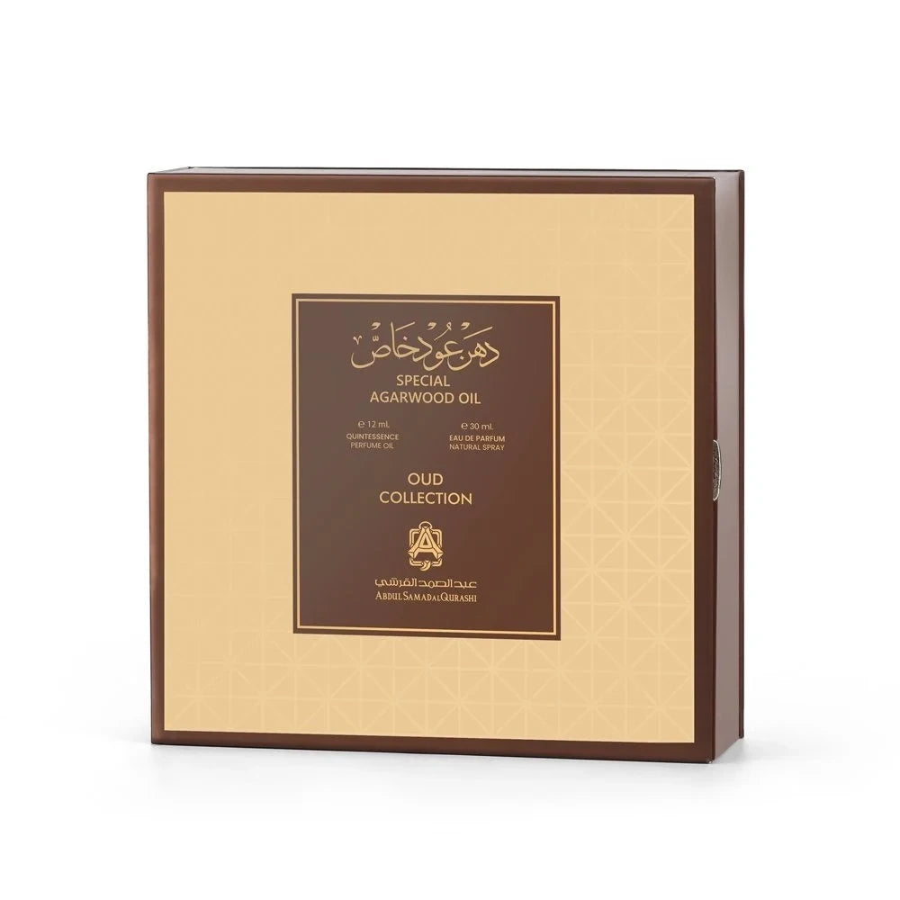Premium 12ml Agarwood Essential Oil & 30ml EDP Perfume - Natural Fragrance for Aromatherapy, Meditation & Luxury Gifting