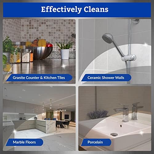 White Floor Cleaner - 100% Stain Removal for Sparkling Clean Floors | Long-Lasting Fresh Fragrance | Ideal for Tile, Hardwood & Laminate Surfaces