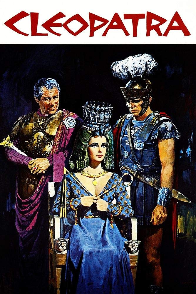 Elizabeth Taylor Cleopatra Movie Poster - 16x24 Vintage Hollywood Art Print by Hollywood Photo Archive - Perfect for Home Theater, Office Decor & Movie Memorabilia Collection