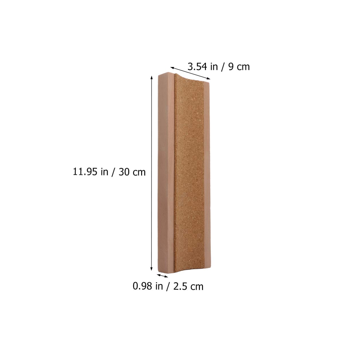 Wooden Guitar Neck Support Stand - Bass & Guitar Neck Rest Rack with Cleaning Tool - Perfect for Display, Storage & Maintenance of Electric & Acoustic Guitars