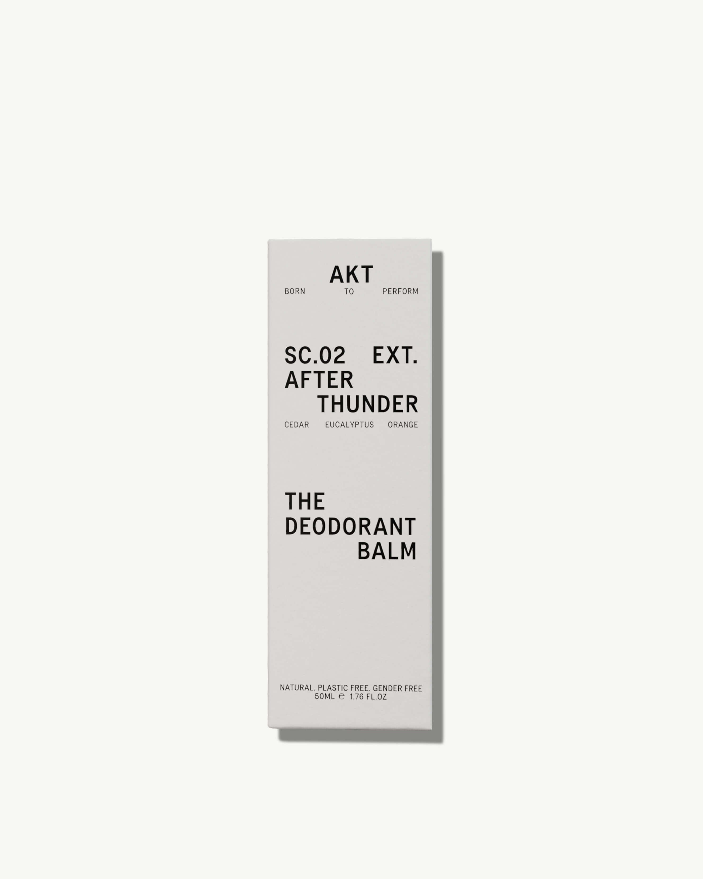 Natural Deodorant Balm SC.02 | Aluminum-Free & Long-Lasting | Fresh Scent for Men & Women | Perfect for Gym, Work & Outdoor Activities