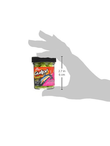 Berkley Gulp! Trout Nuggets Dough Bait - Scented & Flavored Soft Fishing Lure for Freshwater Trout Fishing | High Visibility Attractant | Perfect for River, Lake and Stream Fishing
