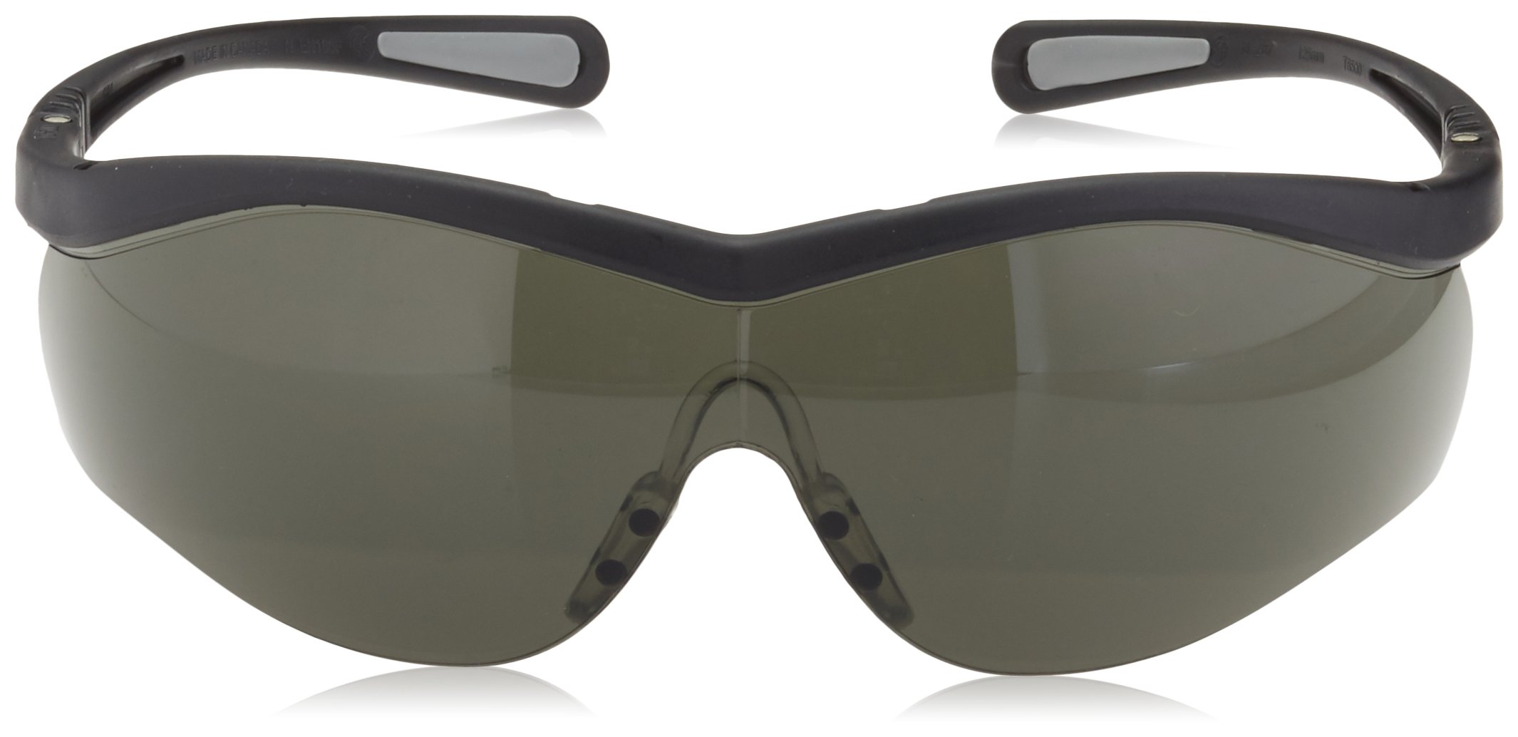 Honeywell T65005S Lightning Series Safety Glasses - Black Frame & Smoke Lens - ANSI Z87.1 Certified - 10 Pack - Ideal for Construction, Woodworking & DIY Projects