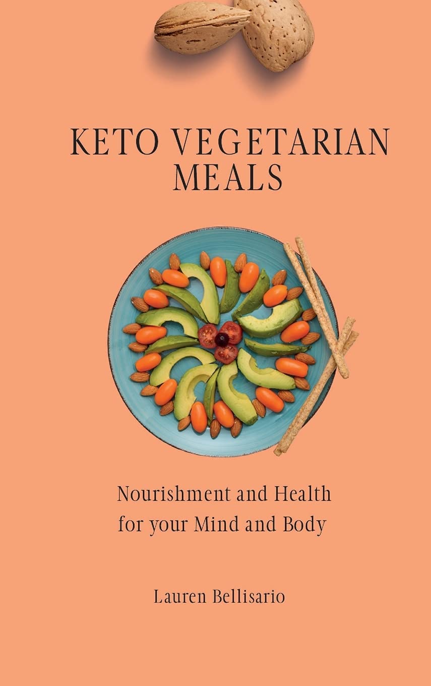 Keto Vegetarian Meals for Weight Loss - Low Carb Plant-Based Diet Food for Energy & Wellness | Perfect for Meal Prep, Fitness Lovers & Healthy Lifestyle