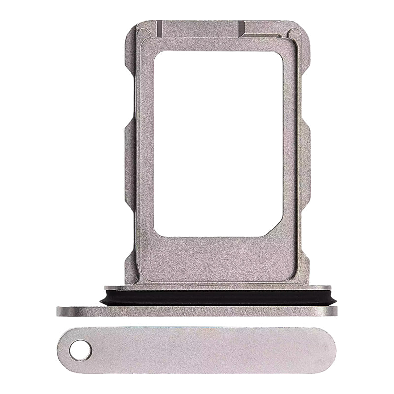 Original iPhone 16 Pro/16 Pro Max SIM Card Tray Replacement - Compatible with All Models - Durable Stainless Steel SIM Slot - Perfect for DIY Repairs & Phone Upgrades (Home, Travel, Office Use)