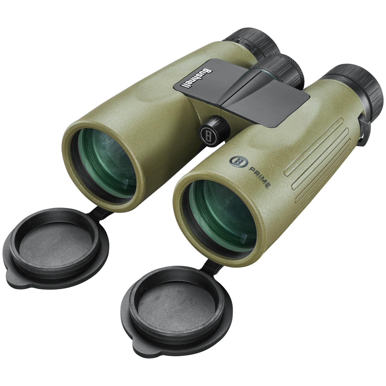 Bushnell Prime 12x50 Waterproof Binoculars with Vault Bino Caddy - High Power Hunting & Bird Watching Binocular Set for Outdoor Adventures, Hiking, Camping & Wildlife Observation