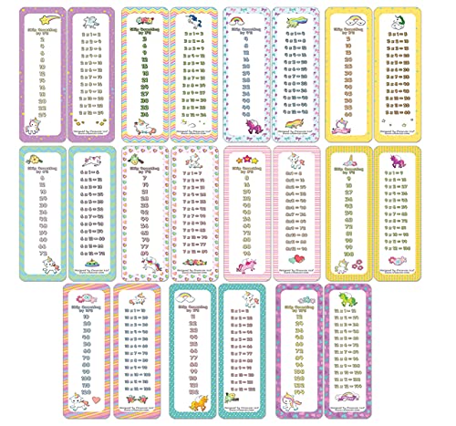 Bookmark - Cute Unicorn Theme (2-set X 11 Cards)