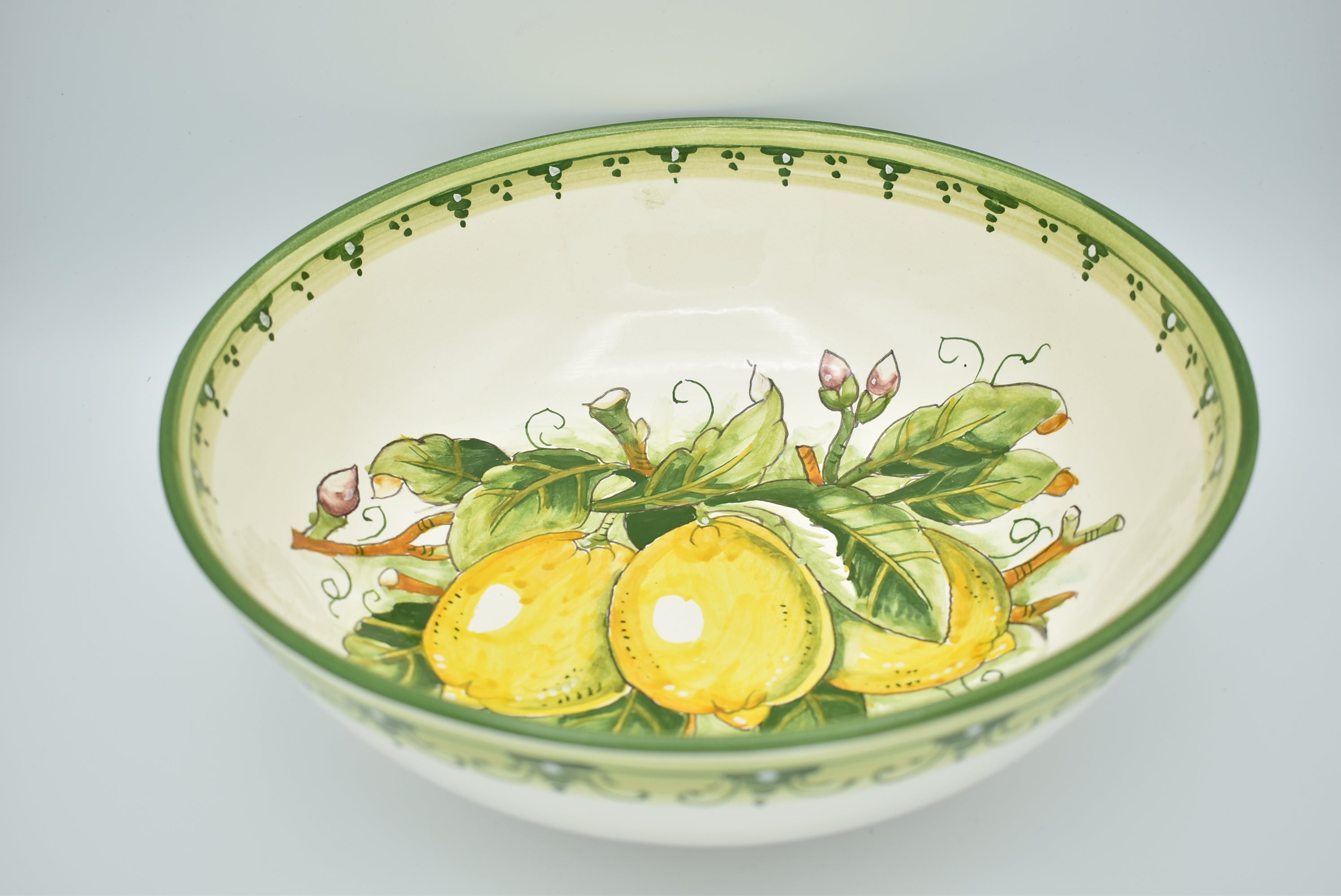 Ceramic Pasta Bowl Set - Elegant Handmade Italian Dinnerware for Spaghetti, Salad & Soup - Perfect for Home Dining, Restaurants & Gifts