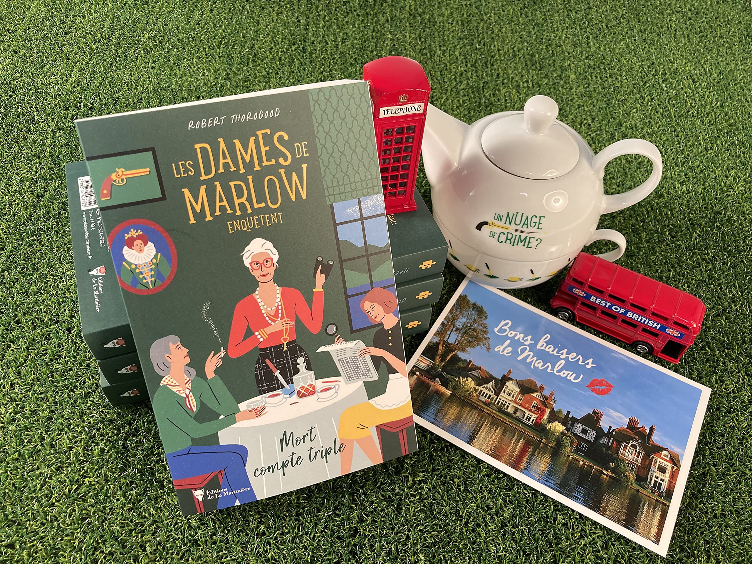 The Ladies of Marlow Investigate - Vol. 1: Triple Death Count | English Mystery Novel | Perfect for Book Clubs & Cozy Reading