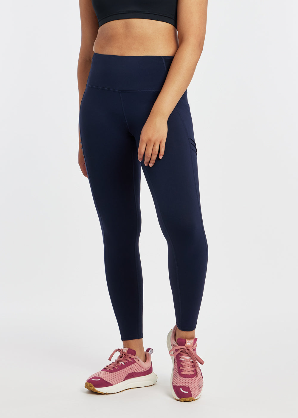 Women's High Waist Pocket Jogger Tights - Running Yoga Workout Leggings with Side Pockets | Perfect for Gym, Fitness & Everyday Wear