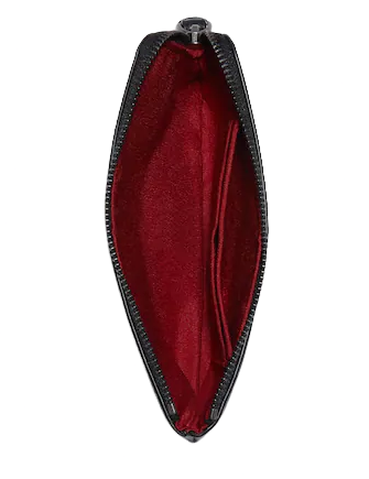 Coach Corner Zip Wristlet with Horse and Carriage Print - Stylish Leather Wristlet Wallet for Women | Perfect for Everyday Use, Travel & Night Out