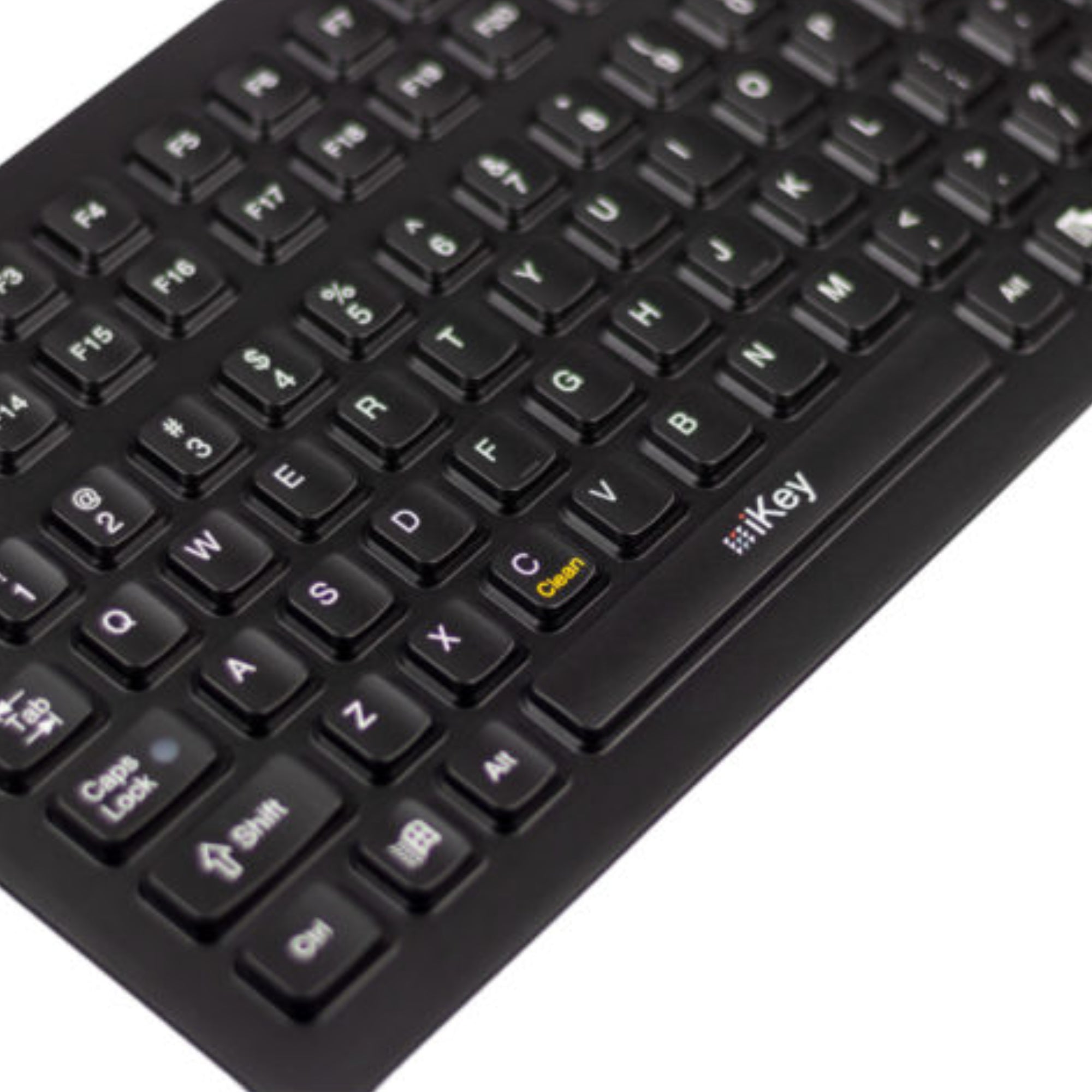 iKey DU 5K OEM FSR Keyboard with Force Sensing Resistor - Durable Industrial Keyboard for Harsh Environments | Perfect for Manufacturing, Medical & Military Use