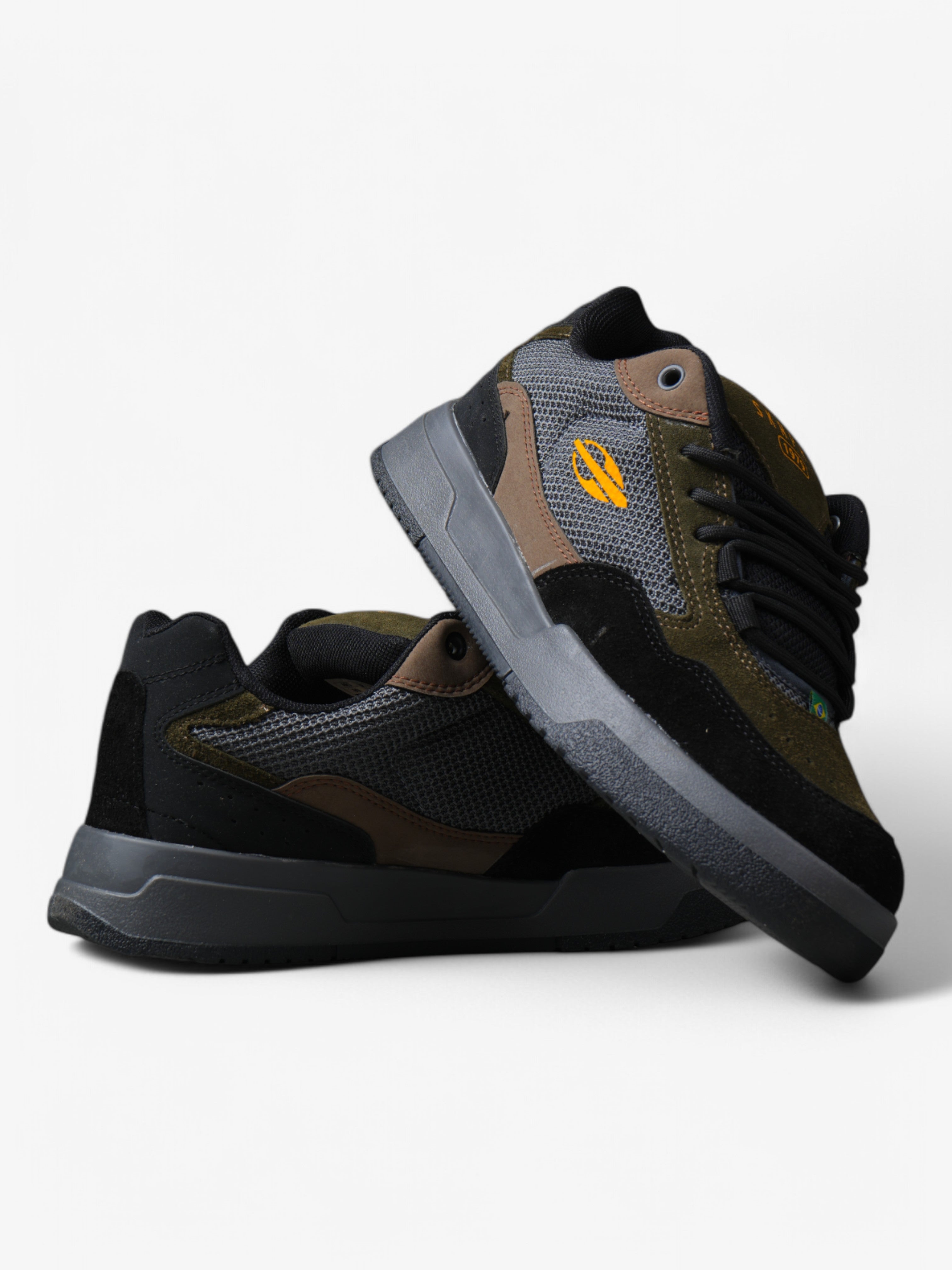 Mormaii Skaphe Out Grey Brown Sneakers - Lightweight Hiking & Trail Running Shoes for Men - Perfect for Outdoor Adventures & Casual Wear