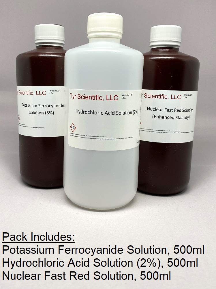 Prussian Blue Iron Stain Kit - 500ml for Woodworking, Metalworking & DIY Projects - High-Quality Stain for Professional & Home Use