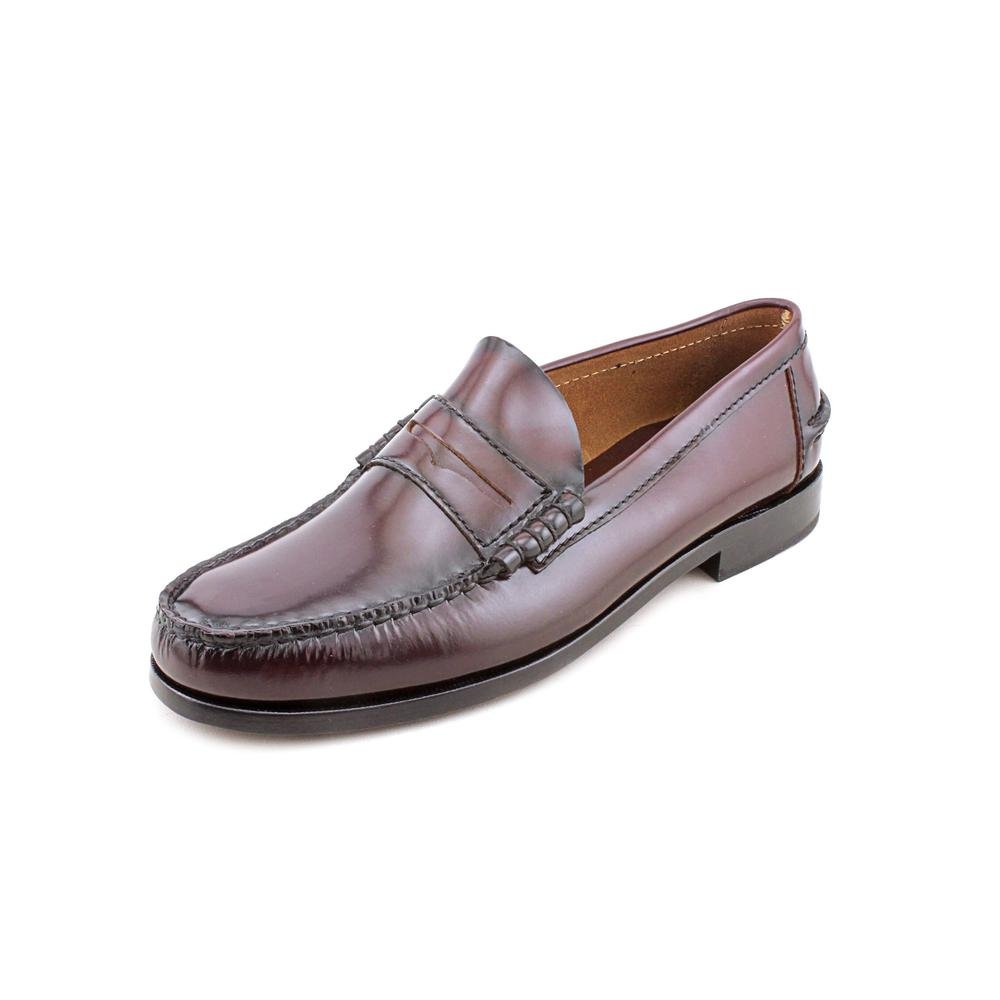 Florsheim Men's Burgundy Moccasin Loafers - Comfortable Slip-On Dress Shoes Size 10 E US - Perfect for Business Casual & Office Wear