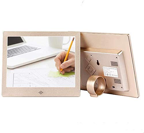 BINGQIAN 8 Inch Digital Picture Frame - HD Electronic Photo Frame for Family Photos & Videos | Perfect for Home, Office, and Gift Giving
