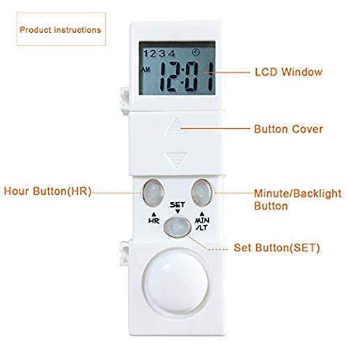 7-Day Digital Pill Organizer with 28 Compartments & 5 Alarm Reminders | Luminous LCD Backlight for Medications, Vitamins & Supplements | Perfect for Travel, Elderly Care & Daily Medication Management - White