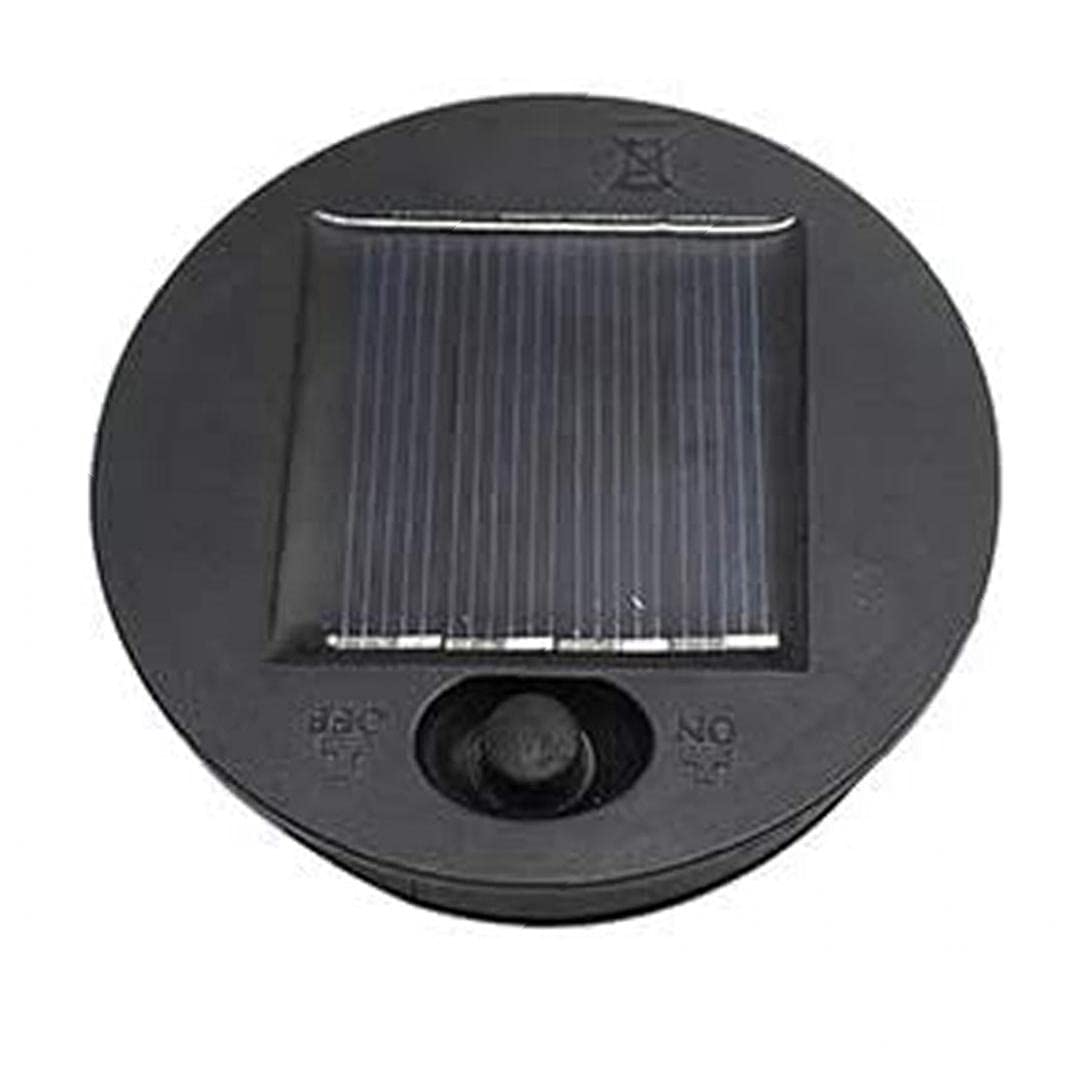 Solar Replacement Top for Outdoor Garden Lanterns - 8cm Diameter LED Solar Panel & Battery Box - DIY Hanging Lantern Lights for Patio, Table & Garden Decor - Perfect for Camping, Backyard Parties & Pathway Lighting