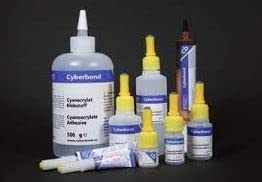 Cyberbond Apollo 5100 Cyanoacrylate Ethoxyethyl Super Glue - Industrial Strength Adhesive for Metal, Plastic & Wood - 50g Bottle (2-Pack) - Perfect for DIY Repairs, Crafts & Automotive Fixes
