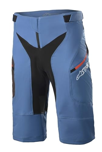 Mid Blue/Bright Red