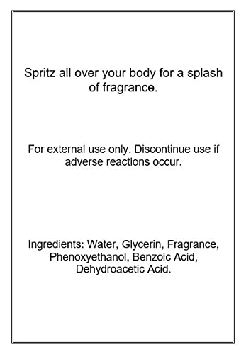 Honey Bee Body Spray for Women & Men - 4oz Long Lasting Perfume Mist with Clean, Light & Gentle Fragrance - Soft Subtle Aroma Cologne for Daily Use - Perfect for Work, Gym & Everyday Freshness