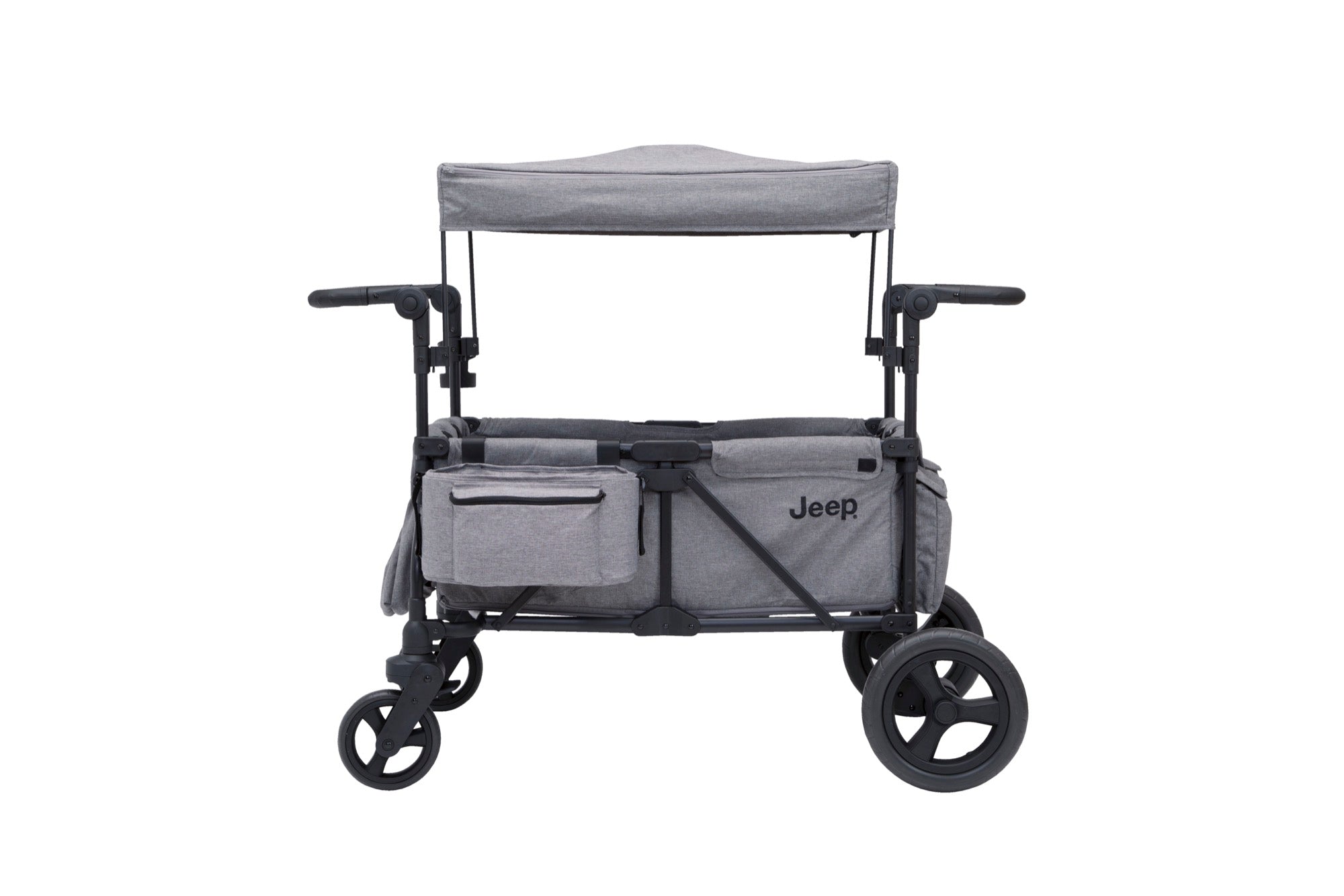 Jeep Wrangler Stroller Wagon Parent Organizer - Car Seat Storage Bag with Multiple Pockets for Diapers, Toys & Essentials - Perfect for Family Outings, Road Trips & Outdoor Adventures
