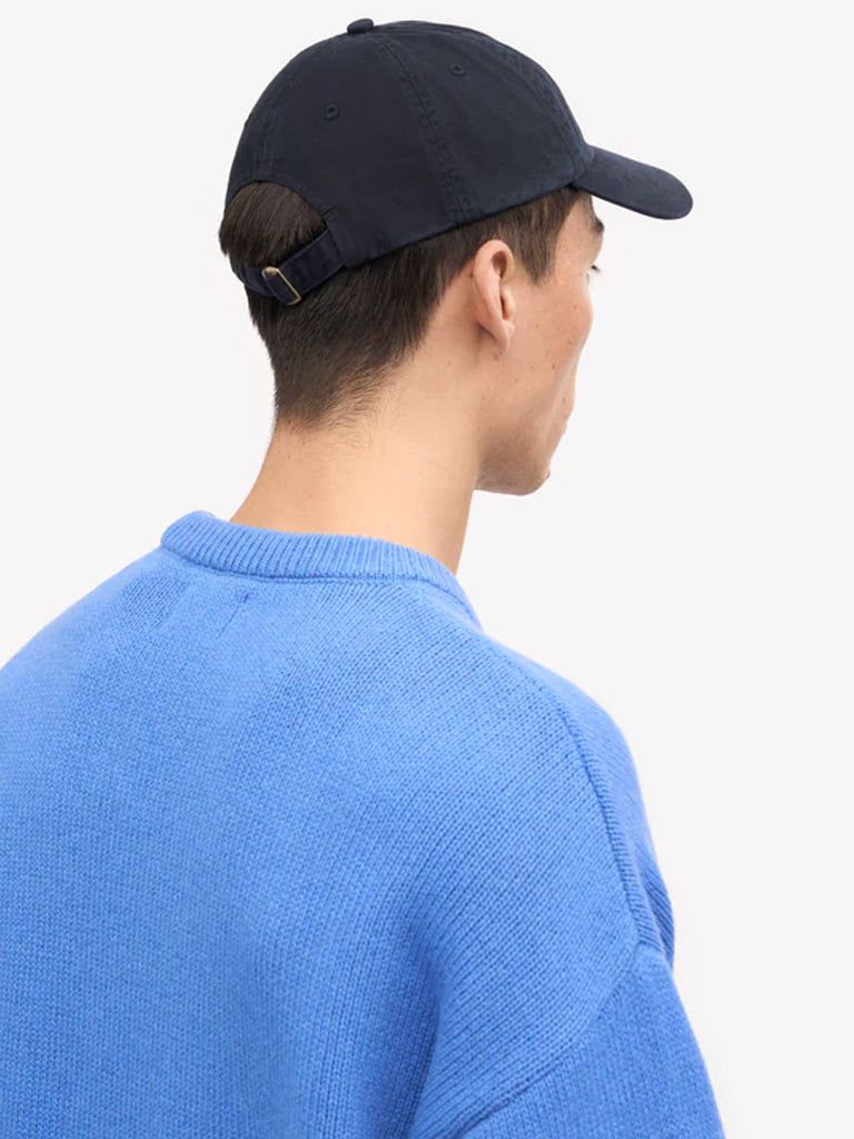 Colorful Standard Navy Blue Organic Cotton Cap - Eco-Friendly & Comfortable for Outdoor Activities, Travel & Casual Wear