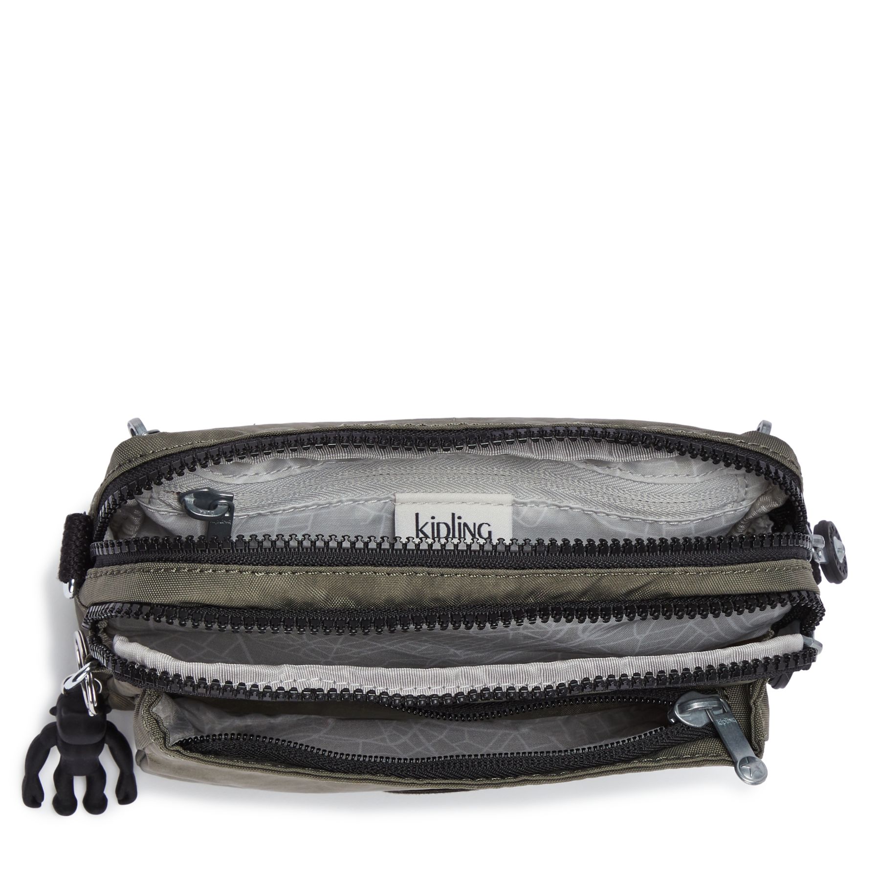 Kipling Abanu Multi Convertible Crossbody Bag - Lightweight & Stylish for Women | Perfect for Travel, Work & Everyday Use (Green Moss)