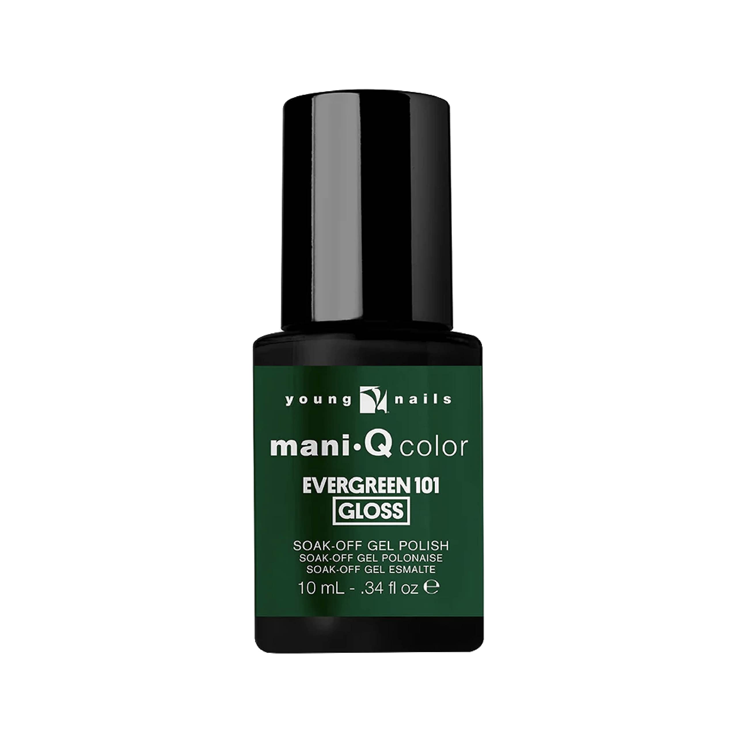 Young Nails Mani-Q Gel Polish - Long-Lasting Color Gel for Natural & Artificial Nails | LED/UV Cured, Soak Off Formula (0.34 fl oz) | Perfect for Salon Professionals & DIY Nail Art at Home
