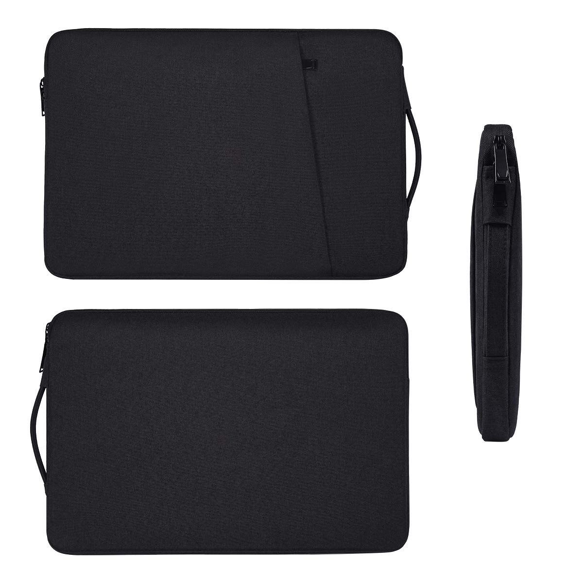 17.3 Inch Laptop Sleeve Case for Lenovo IdeaPad 3, HP Pavilion 17, HP Envy 17, Acer Chromebook 17, Asus VivoBook 17.3, Asus TUF Gaming Laptop - Durable Protective Bag for Work, School, and Travel (Black)