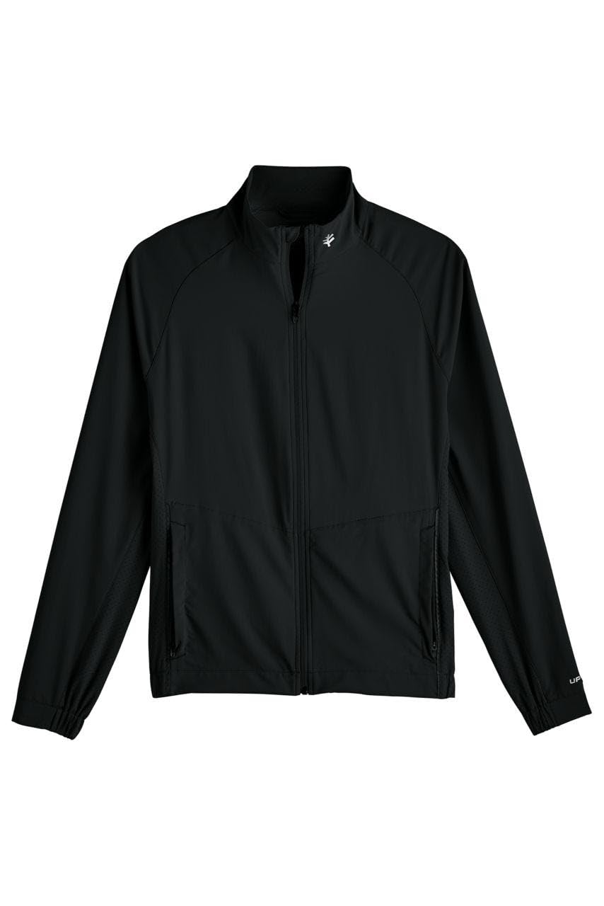 Coolibar UPF 50+ Men's Sun Protective Sport Jacket - Lightweight Breathable UV Protection for Outdoor Activities, Hiking, Fishing & Golf