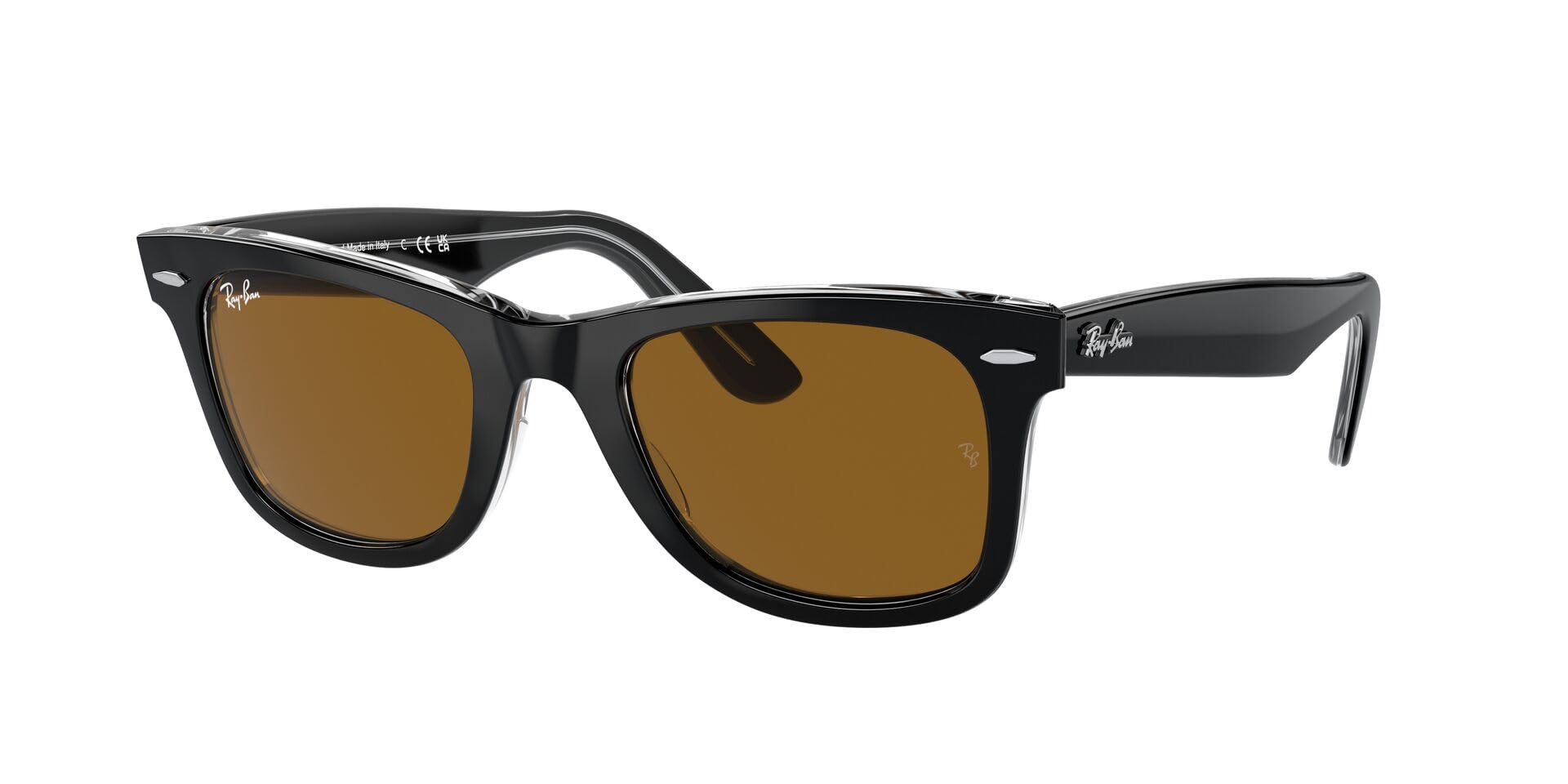 Ray-Ban RB2140 Original Wayfarer Sunglasses - Classic Polarized UV Protection for Men & Women - Perfect for Driving, Beach, and Outdoor Activities