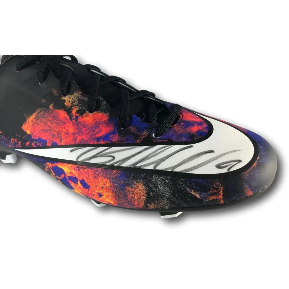 Authentic Cristiano Ronaldo Signed Nike Mercurial Victory CR7 Soccer Cleats - Black with COA - Limited Edition Football Boots for Collectors & Fans - Perfect for Display, Gifts, and Memorabilia Collections