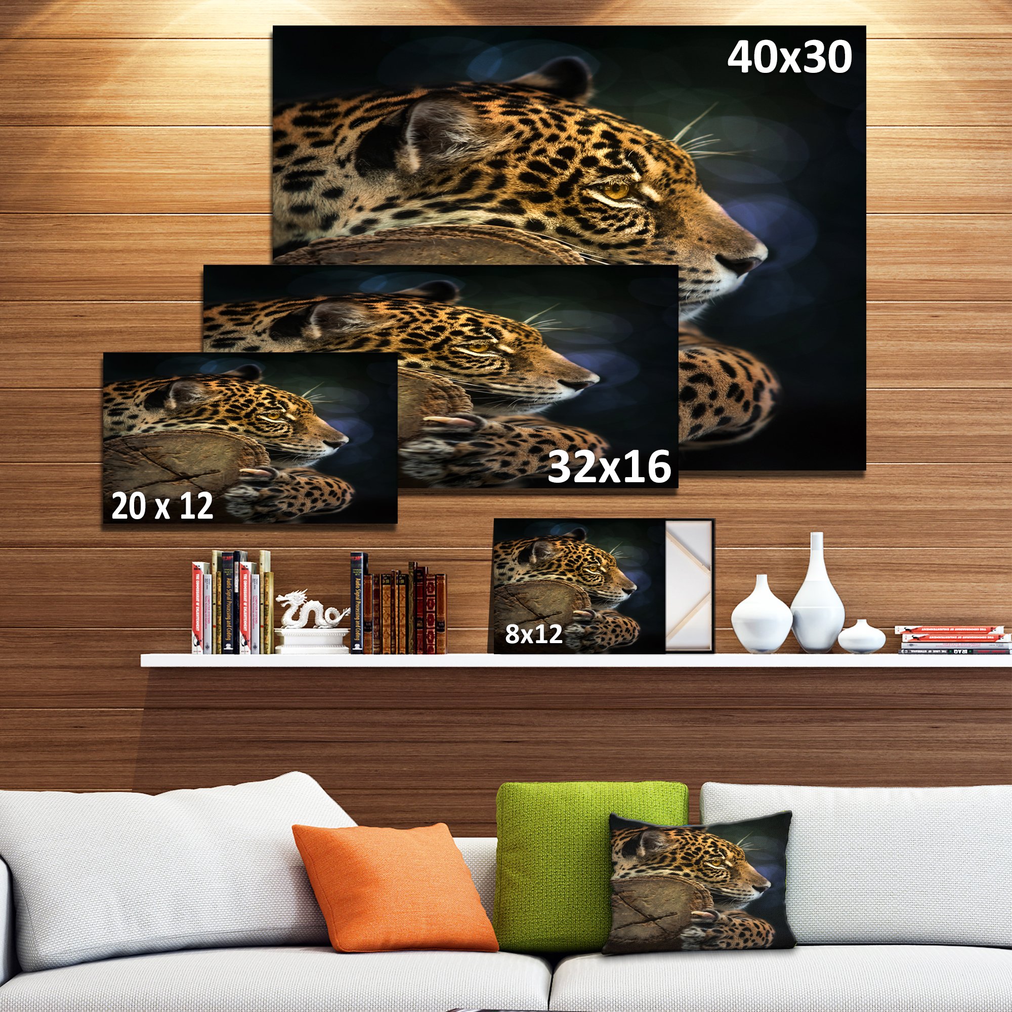 Stunning Jaguar Wildlife Photography Wall Art - Perfect for Home Decor, Office & Living Room