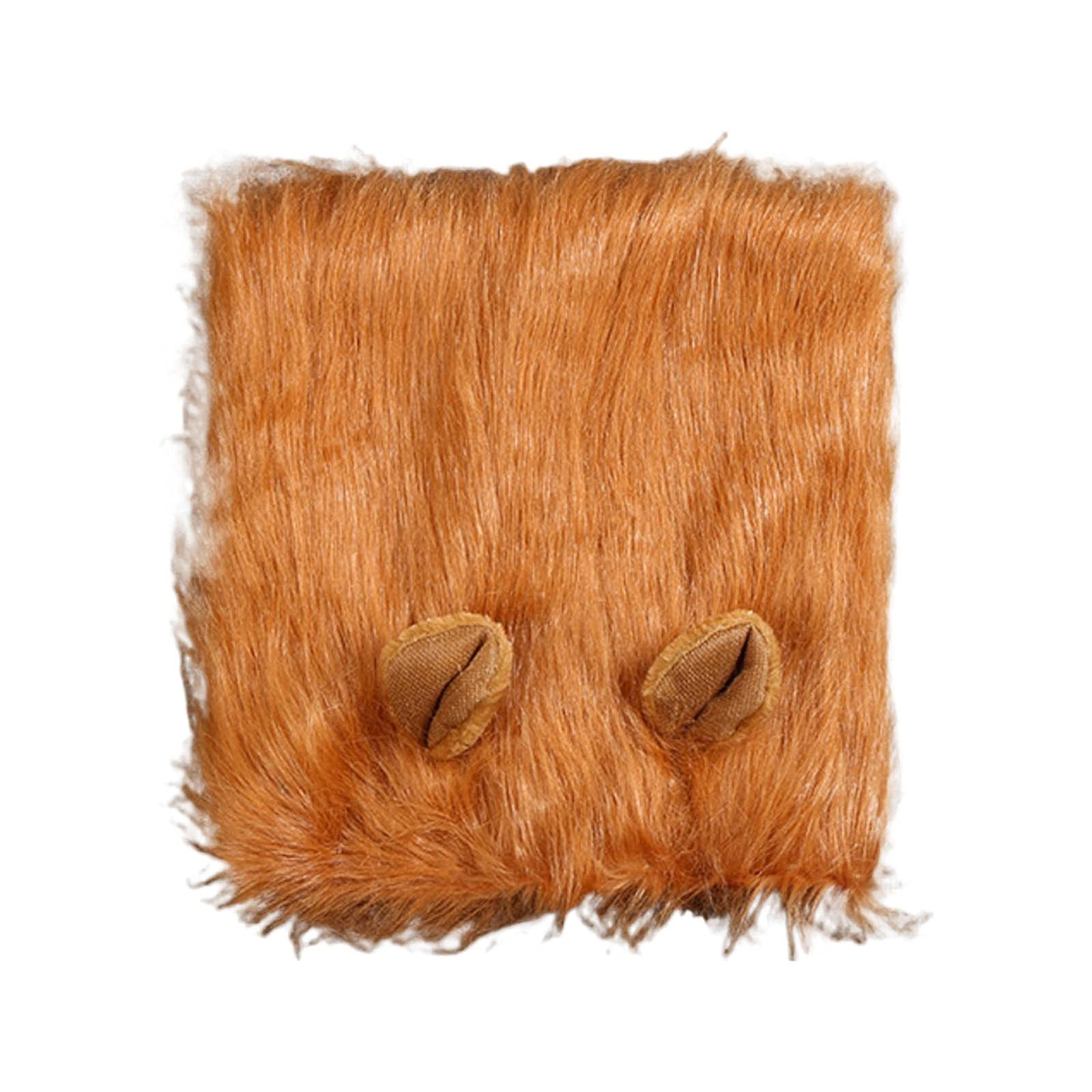 Stylish Pet Wigs for Dogs - Fashionable Medium & Large Dog Costume Accessories | Perfect for Halloween, Cosplay & Dress-Up Parties (Grandma Wolf Dog Costume)