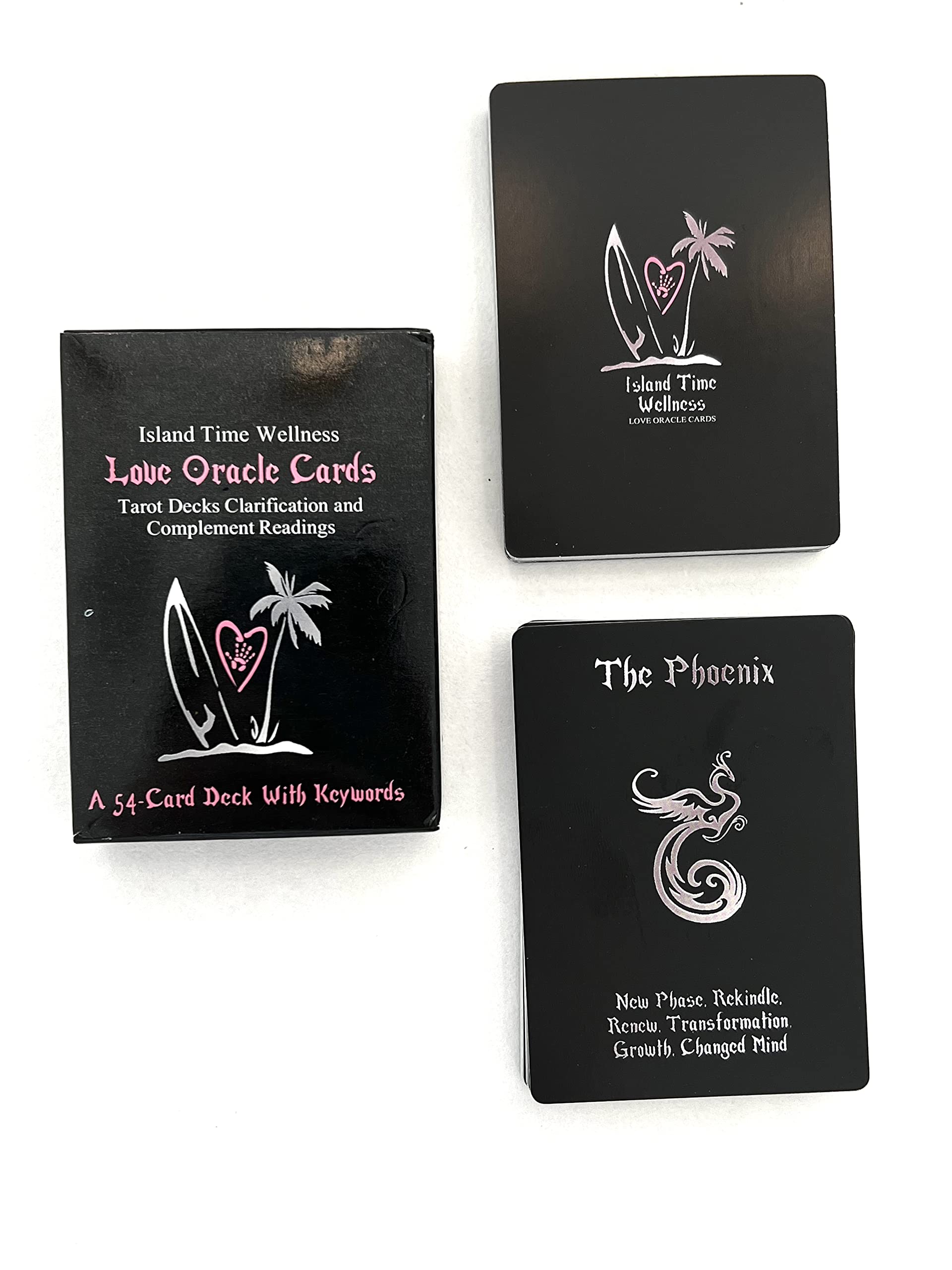 RichesY Classic Island Time Love Oracle Divination Cards - 54 Tarot Cards for Beginners, Gemini Zodiac Reading, Self-Discovery & Soulmate Guidance (3.5