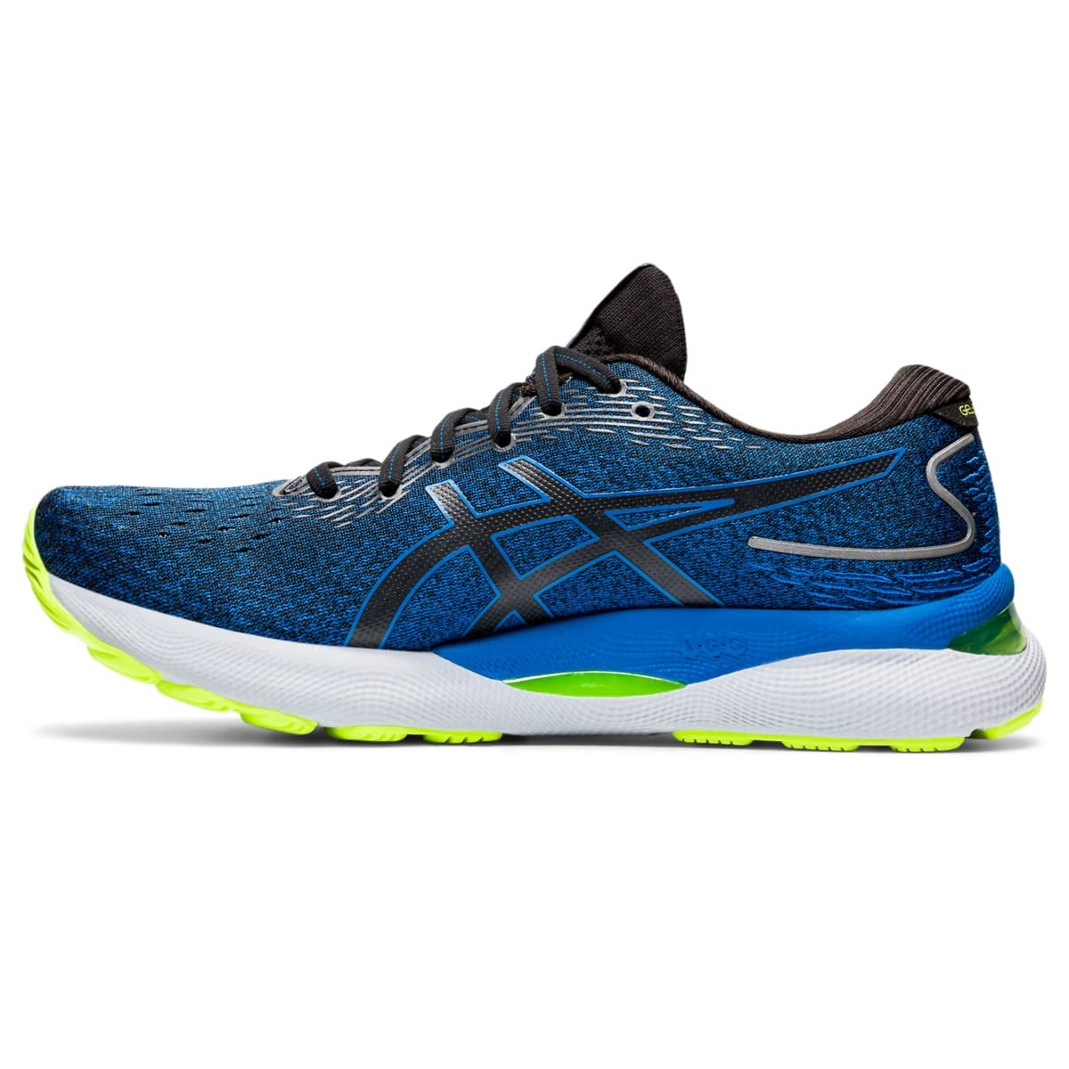 ASICS Men's Gel-Nimbus 24 Running Shoes - Lightweight Cushioned Sneakers for Road Running, Jogging & Gym Workouts - Breathable Mesh Comfort Athletic Shoes for Men