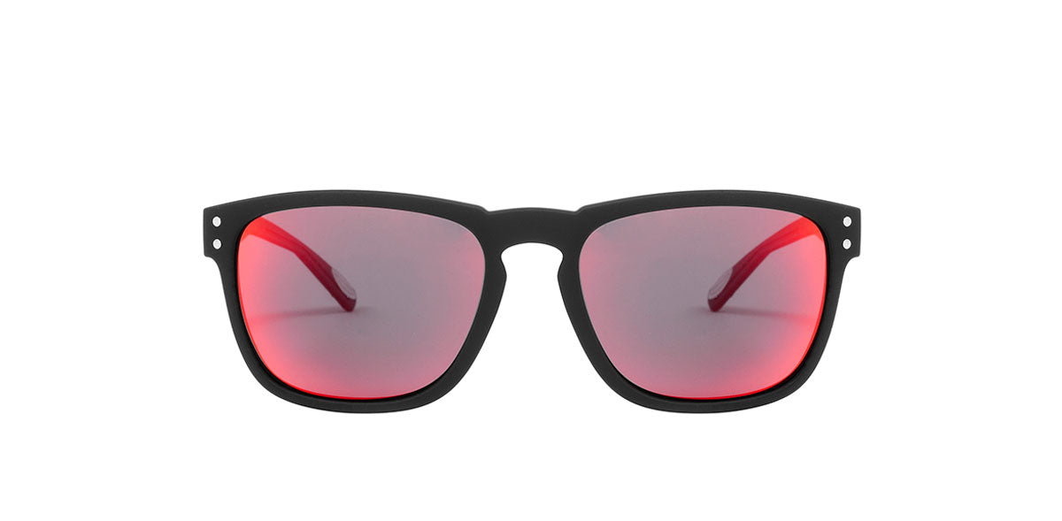 Vulk Latter MBLK R Red Polarized Sunglasses - UV Protection, Anti-Glare for Outdoor Sports & Driving