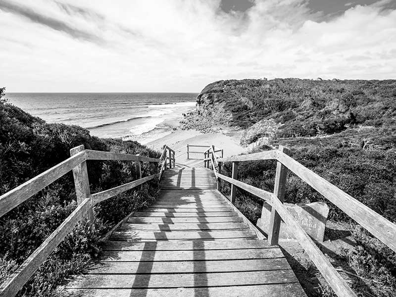 Bells Beach Canvas Art Print - Coastal Wall Decor for Living Room, Bedroom & Office - Perfect for Beach House & Surf Theme Decor