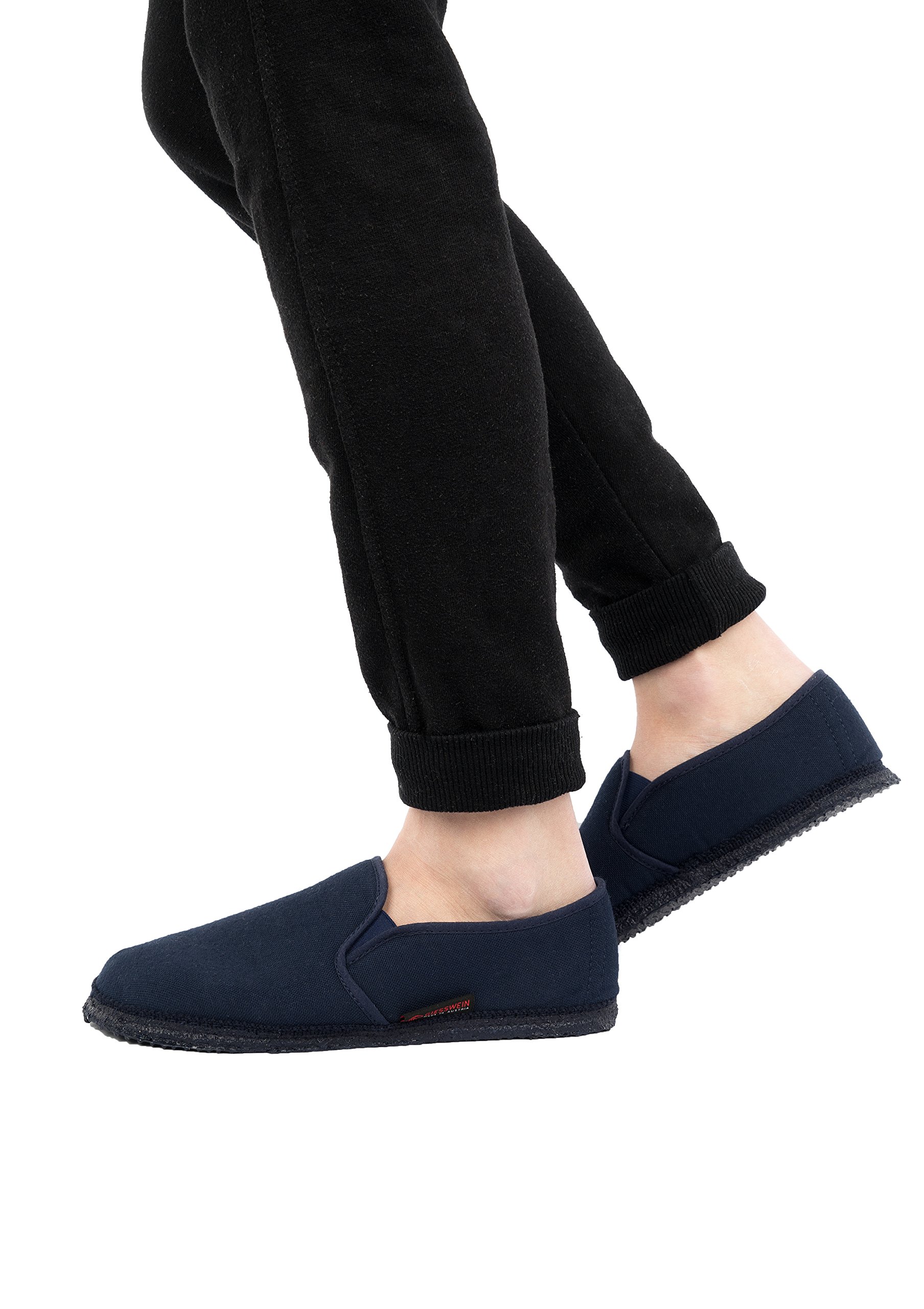 Giesswein Men's Low-Top Sneakers & Slippers - Comfortable Casual Shoes for Everyday Wear - Size 4 US - Perfect for Home, Office & Light Outdoor Activities