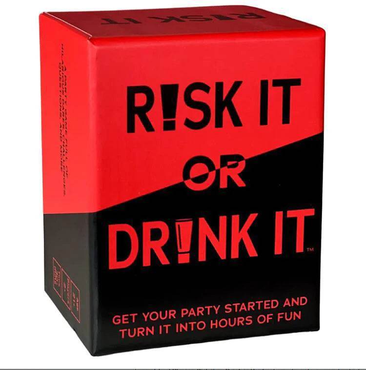 Risk or Sip - Exciting Couples Card Game for Date Nights & Parties | Fun Drinking Game for Adults | Perfect for Valentine's Day, Anniversaries & Game Nights