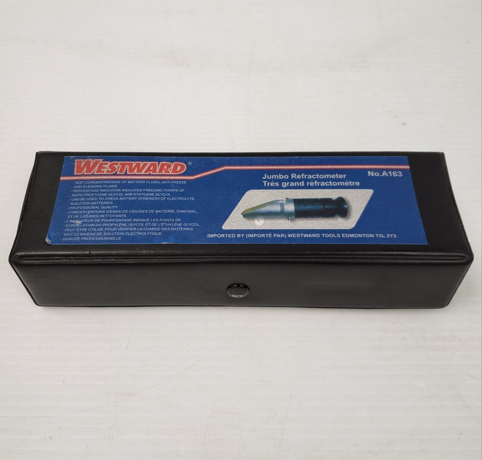 Westwood A163 Jumbo Refractometer - High Precision Brix Measurement for Honey, Maple Syrup & Fruits | Ideal for Beekeeping, Brewing & Food Processing