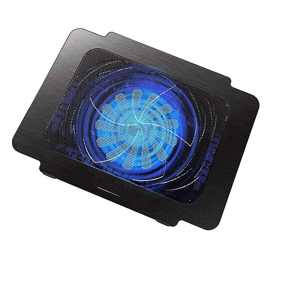 Viinice 14-15.6 Inch Laptop Cooling Pad with Silent Large Fan - Ergonomic Cooling Stand for Notebooks & Tablets - Perfect for Gaming, Office Work & Home Use