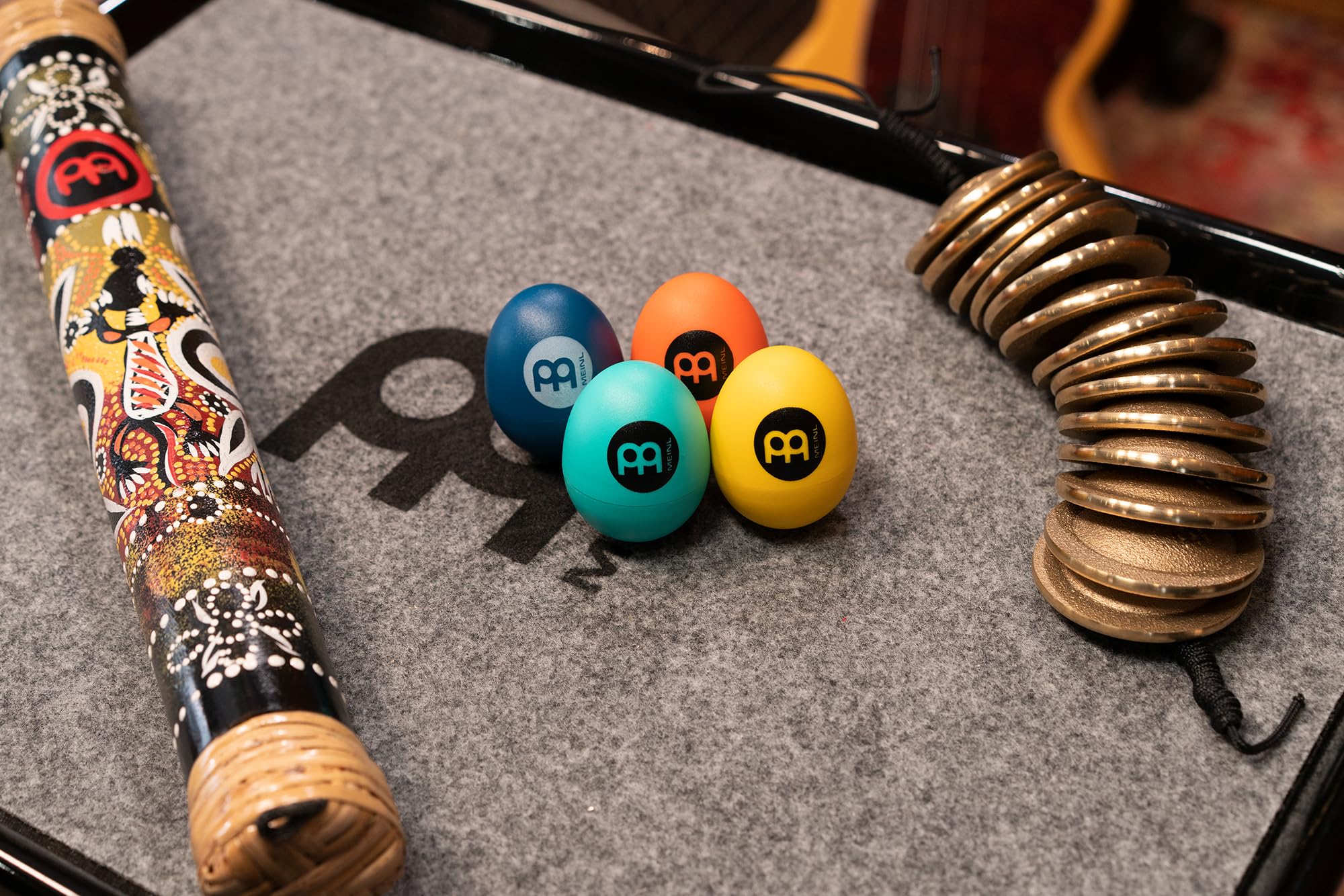 Meinl Percussion MC-PTS Compact 12x12 Inch Percussion Table for Drummers & Musicians - Perfect for Practice, Studio, and Live Performances