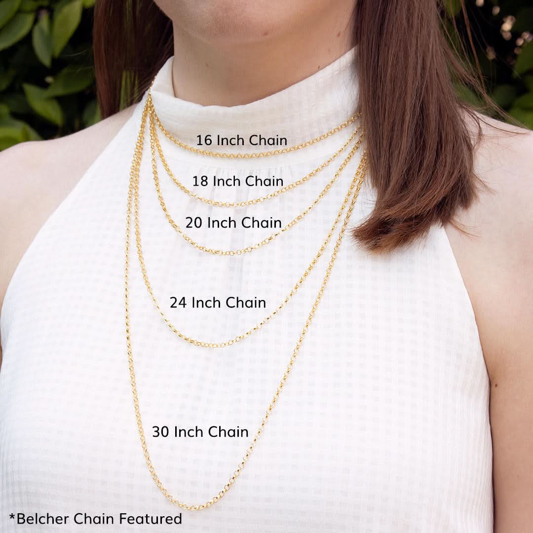 14K White Gold Vermeil Rope Chain Necklace for Women - Elegant Layering Jewelry for Everyday Wear & Special Occasions