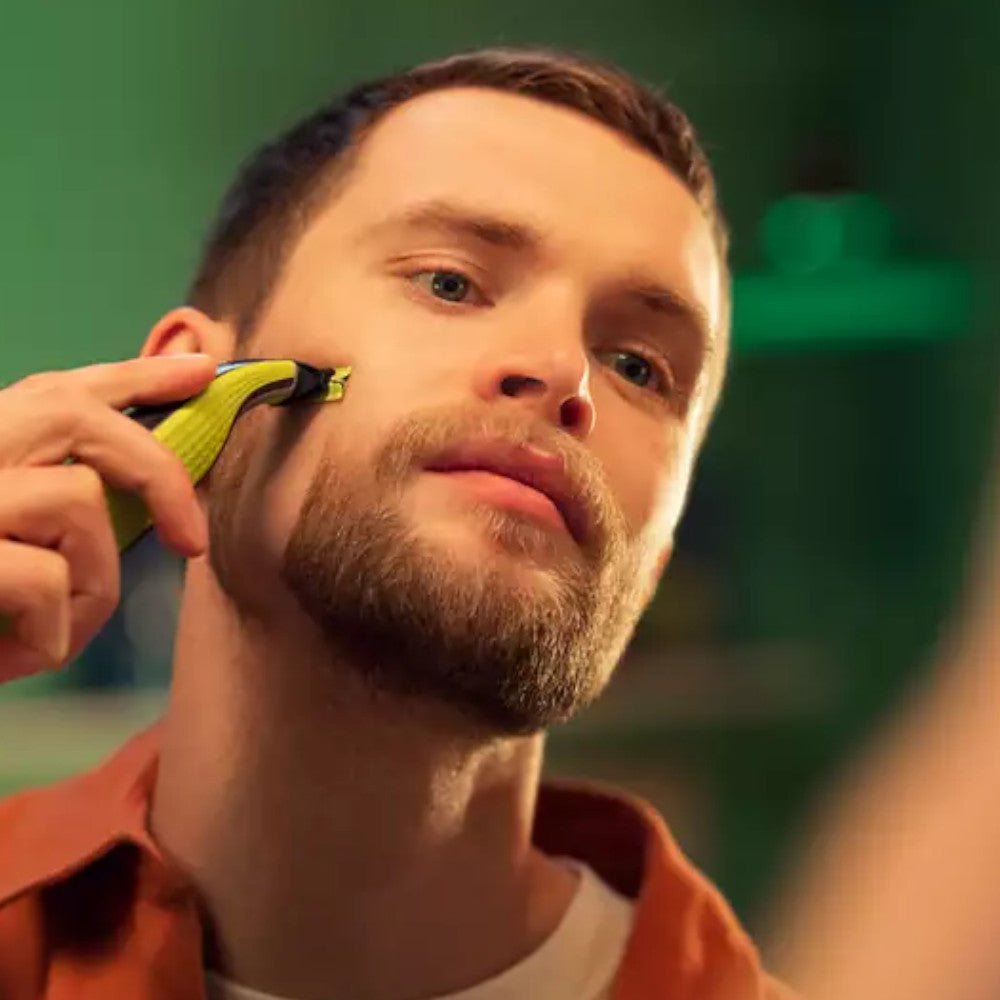 PHILIPS QP420/50 OneBlade 360 Replacement Blades 2 Pack - Compatible with All OneBlade Trimmers - Perfect for Facial Hair, Body Grooming & Travel