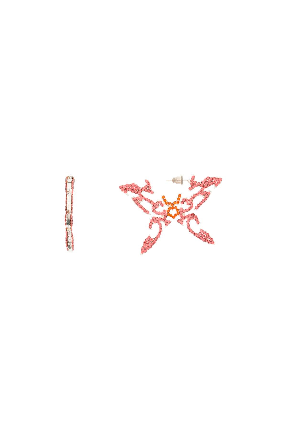 Collina Strada Butterfly Tattoo Earrings - Handmade Boho Dangle Earrings for Women - Perfect for Music Festivals, Parties & Everyday Wear