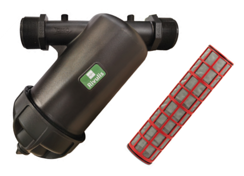 Rivulis F6150 40mm Polypropylene Screen Filters - Durable Irrigation Water Filter for Drip Systems, Gardens & Agricultural Use