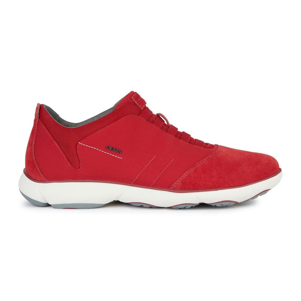 Geox Men's Mnebula Walking Shoes - Lightweight Comfortable Sneakers for Walking, Travel & Casual Wear - Breathable Mesh & Cushioned Support for All-Day Comfort